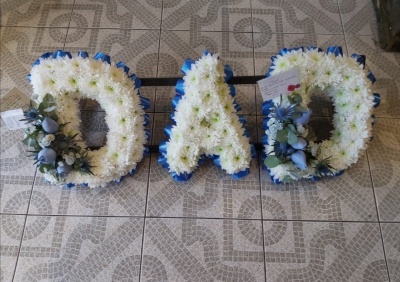 Maureens Florist - Dad Funeral Letters